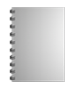 Broschüre mit Metall-Spiralbindung, Endformat DIN A8, 156-seitig