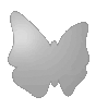 KAPA® plast Weichschaumplatte in Schmetterling-Form konturgefräst <br>einseitig 4/0-farbig bedruckt