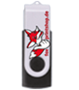 USB-Stick 16 GB mit Aluminiumbügel einseitig 4/0-farbig bedruckt