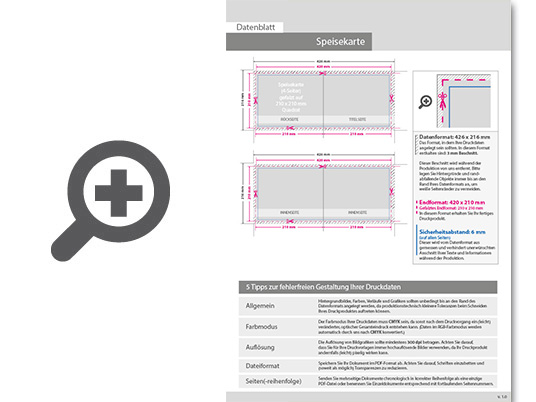 Product Bild speisekarte__gefalzt_auf_quadrat_21_0_cm_x_21_0_cm__4-seiter